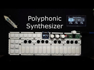 Polyphonic Subtractive Synthesizer on Teensy 4.1