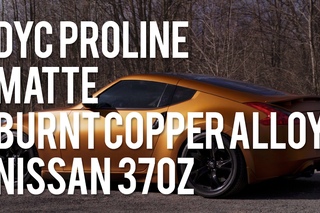 DYC ProLine Matte Burnt Copper Alloy Nissan 370Z Peelable Paint Transformation