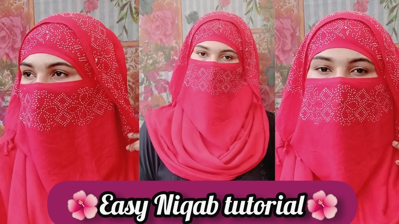 Easy Niqab tutorial , Niqab style, Hijab