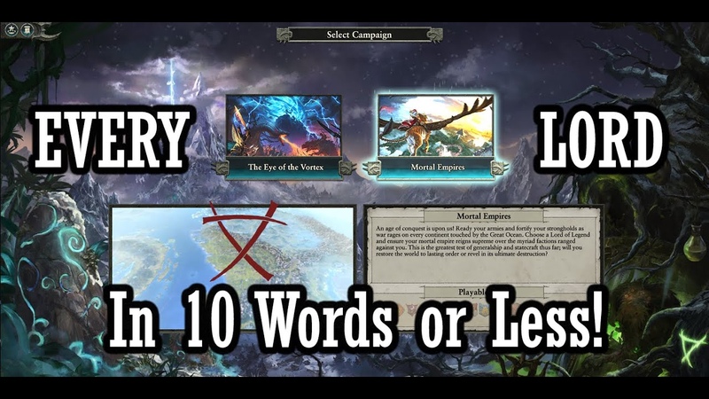 Every Lord in 10 Words or