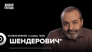 Виктор Шендерович / Особое мнение //  @