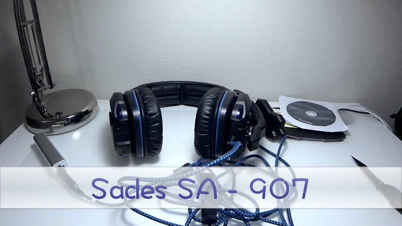 Игровые наушники Sades SA 907 с