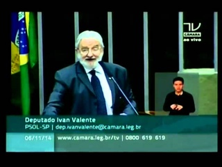 Dep. Ivan Valente (PSOL-SP) defende mudanças ao novo governo Dilma