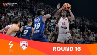 ASVEL-Olympiacos | Round 16 Highlights | 2023-24 Turkish Airlines EuroLeague
