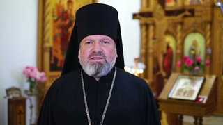 Поздравление с праздником Святой Троицы наместника монастыря Косьмы и Дамиана