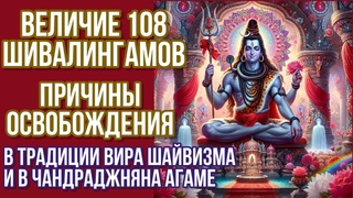 Величие 108 Шивалингамов причины Освобождения  в традиции Вира Шайвизма и в Чандраджняна Агаме.