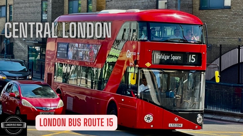 Very Sunny London Bus Ride on Bus 15 Join