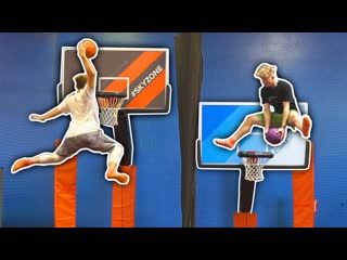 EPIC NBA SLAMBALL TRAMPOLINE BASKETBALL DUNKS