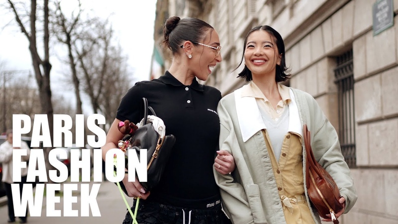 MIU MIU 24 School Girls Vibe l Paris Fashion Week l Street