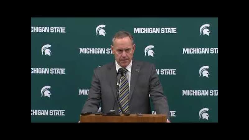 Michigan State football coach Mark Dantonio responds to sexual assault reports,