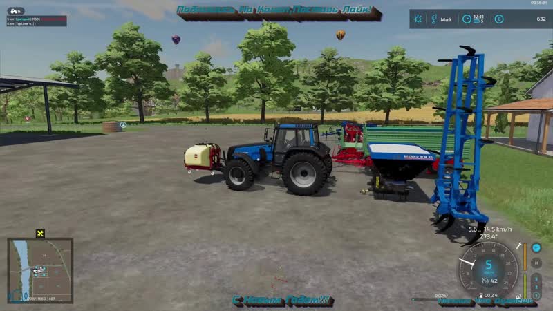 FS 22, Карта Haut Beyleron , На Руле Logitech Driving Force