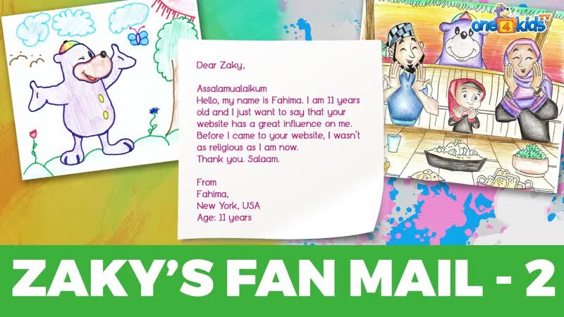 Zakys Fan Mail Episode 2, Islamic Cartoon For