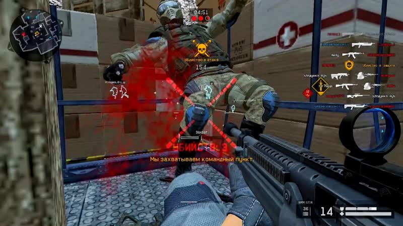 WARFACE ШТУРМ ХОЛМЫ ИГРА ЗА МЕДИКА SRM