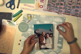 Scrapbooking Process 096: KC-10 (Jan Hip Kit)