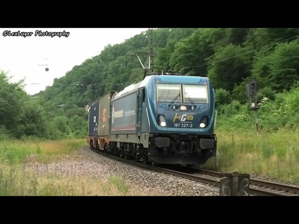 BR 187 mit einem kurzem Frankenbach