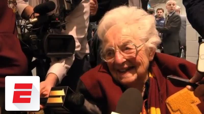 Sister Jean emotional after Loyola Chicago reaches Elite Eight,