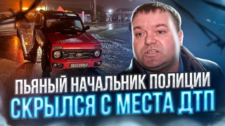 ПЬЯНЫЙ НАЧАЛЬНИК ПОЛИЦИИ скрылся с места ДТП, а после происшествия уволился