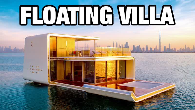 This Luxury Sea Villa has an underwater