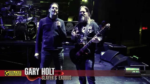 GARY HOLT OF SLAYER DEMOS MAXON