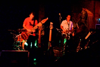 Krakatoa playing Krakatoa Warr Guitar/Sax/Drums