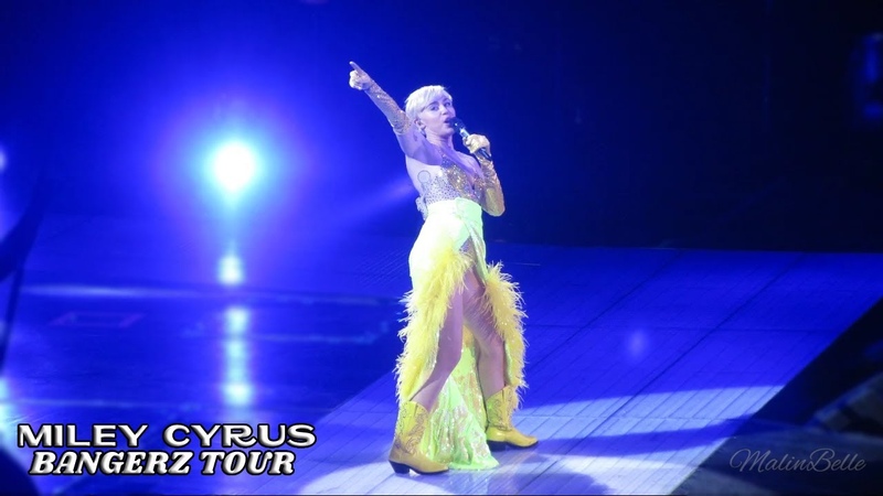 Miley Cyrus Bangerz Tour Avicii Arena Stockholm Sweden 30 May