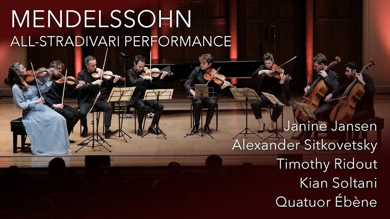 Felix Mendelssohn (1809 1847) Octet, Op. 20 All Stradivari instrument