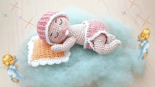 👶 BEBE DORMILON AMIGURUMIS,  RECIEN NACIDO / TUTORIAL PASO A PASO  ( PRIMERA PARTE  ) 👶