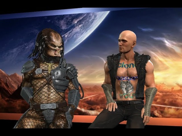 iclone in space lone wolfs first encounter with a