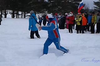 Русская пробежка. Пропаганда здорового образа жизни.