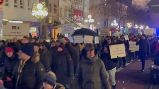 Nuremberg, Germany against compulsory vaccination