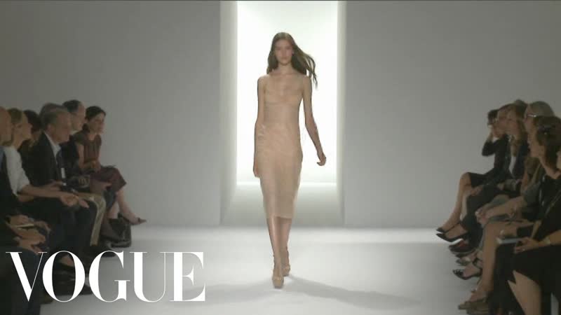 Calvin Klein Ready to Wear Spring 2012 Vogue Fashion Week Runway