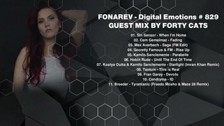 FONAREV - Digital Emotions # 829. Guest Mix By Forty Cats