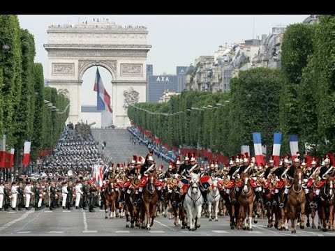 French Military Parade 2016, Defile de Militaire,