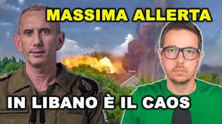 messaggi SCATENANO il CAOS in LIBANO | Continuano gli attacchi di ISRAELE