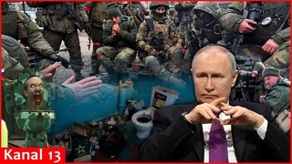 Russian army is in toilet, dictator Putin is starving - Putin's regime was openly mocked