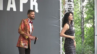 Отражения. Ульяна Карабанова и Виталий Аверьянов. IX фестиваль арт-проекта Бомонд. ЦПКиО.