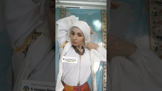 Як зав'язували намітку на Рівненщині (Полісся Дубровицький р-н)