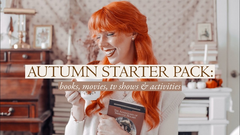 How to Feel All The Autumn Vibes books, movies, tv shows activity