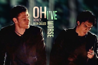 Oh honey, I’ve been called worse“ || Klaus & Damon