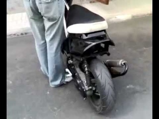Yamaha jog con motor largo