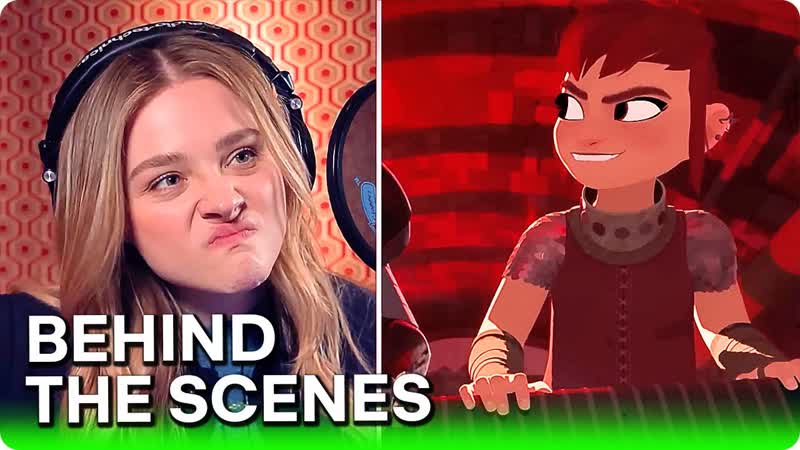 NIMONA (2023) Behind the Scenes Cast ADR Chloë Grace
