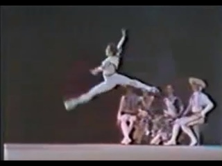 Mikhail Baryshnikov and Gabriela Komleva. Variation from the L. Minkus’ ballet “Don Quixote“. 1971.