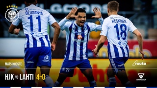 HJK vs FC Lahti 4-0 - Veikkausliiga