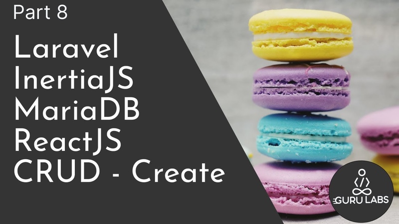 Laravel, Inertia JS, React JS Maria DB ( LIMR Stack) CRUD