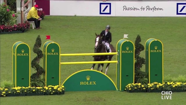 Marcus Ehning Plot Blue Preis von NRW CHIO Aachen