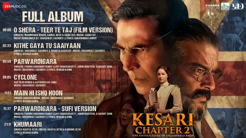 Kesari Chapter 2 Full Album, Akshay Kumar, R. Madhavan, Ananya