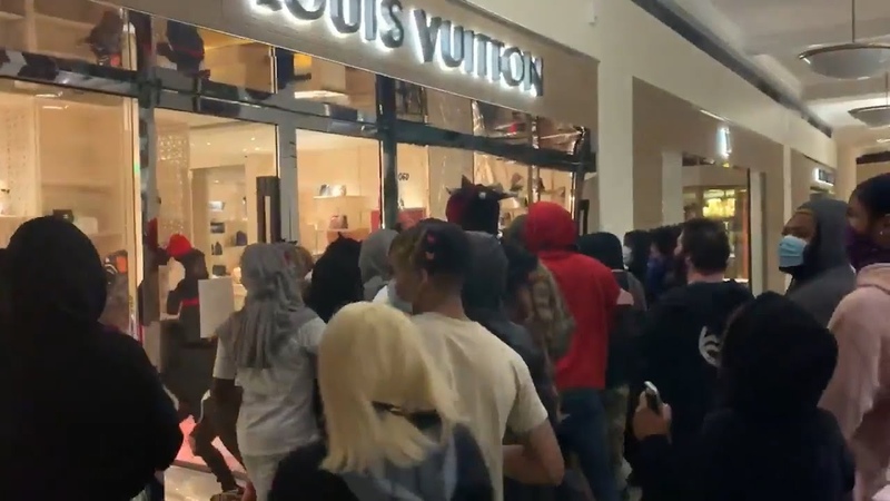 Looters raid Louis Vuitton, Gucci Moncler amid George Floyd