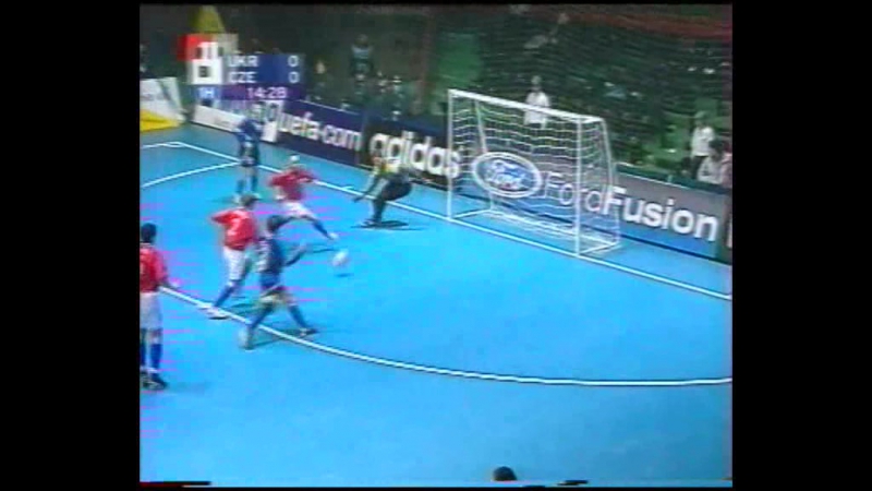 UEFA European Futsal Championship 2003. Semi Final. Ukraine vs Czech Republic.