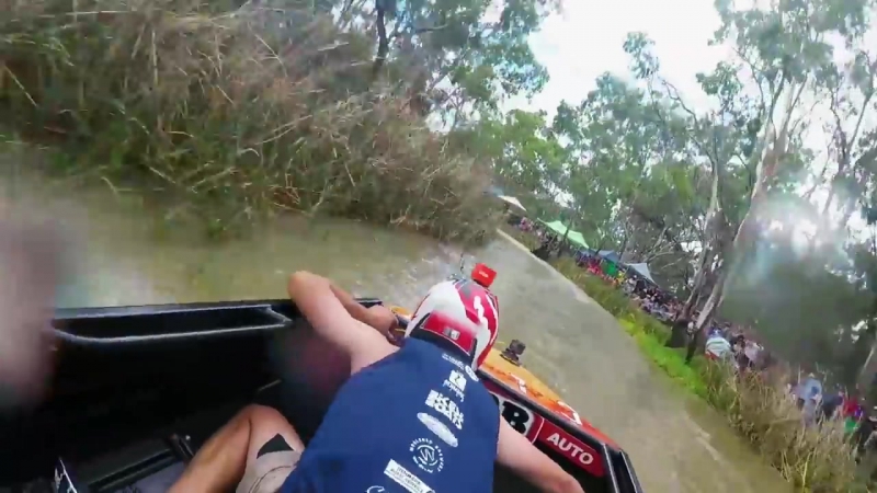 Go Pro View Race Souped Up Tinnies 90km hr down the Murray