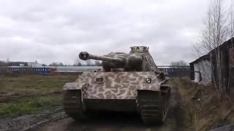 тест драйв Танк Пантера Ausf. G Panzerkampfwagen V